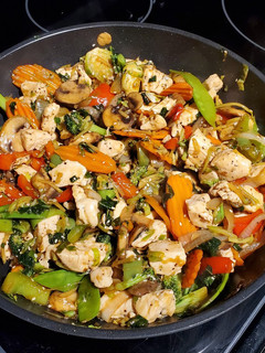 A picture of Chicken Stir Fry.