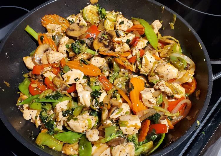 Simple Way to Make Homemade Chicken Stir Fry