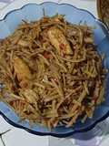 Tumis Kulit singkong Mix Cumi Asin