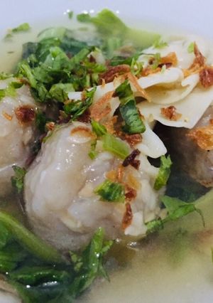 Foto resep Bakso jamur tiram