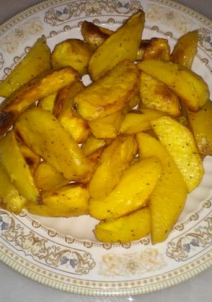 صورة لوصفة بطاطس مشوي بالفرن