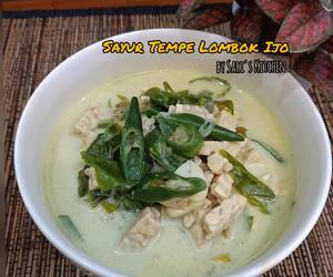 Masakan Populer Sayur Tempe Lombok Ijo Enak Bergizi