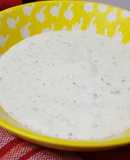 Salsa blanca kebab