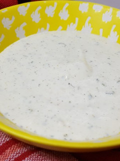 Una foto de Salsa blanca kebab
