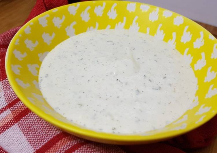 Salsa blanca kebab