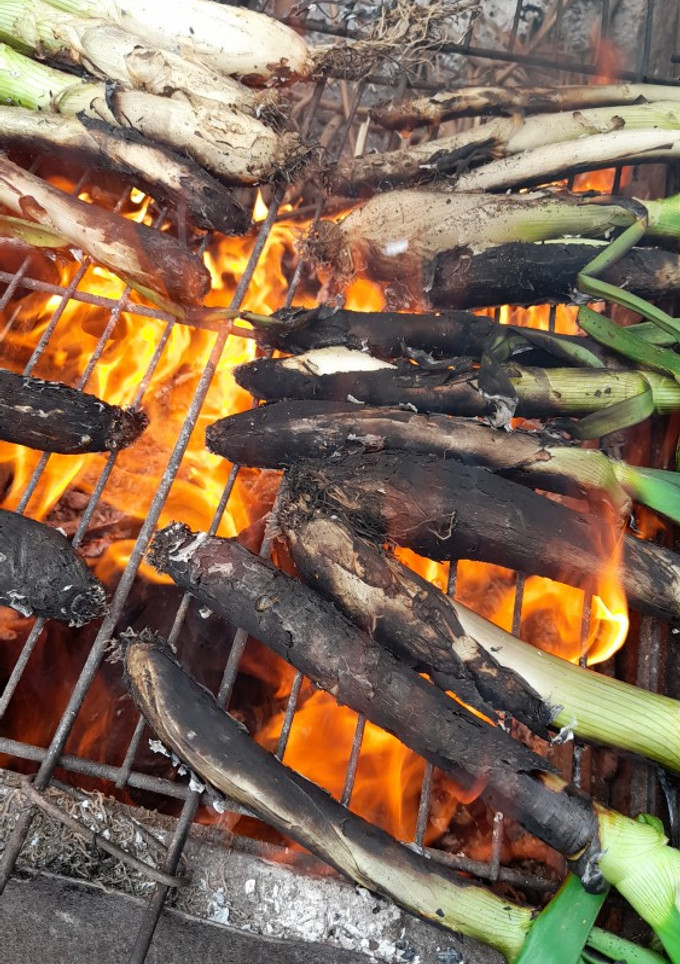 Una foto de Calçot