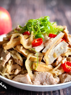 榨菜肉絲炒豆干 / 家常菜 的食譜成品照片