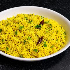 A picture of Lemon Rice.