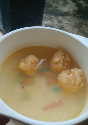 Foto resep Bakso Udang Wortel (untuk anak 2 th)
