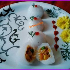 A picture of Savoury tapioca dumplings.