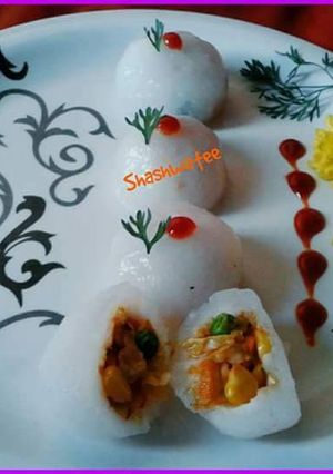 A picture of Savoury tapioca dumplings.