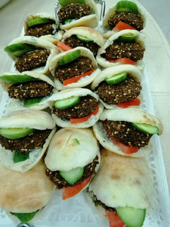 A picture of Falafel Sandwich.