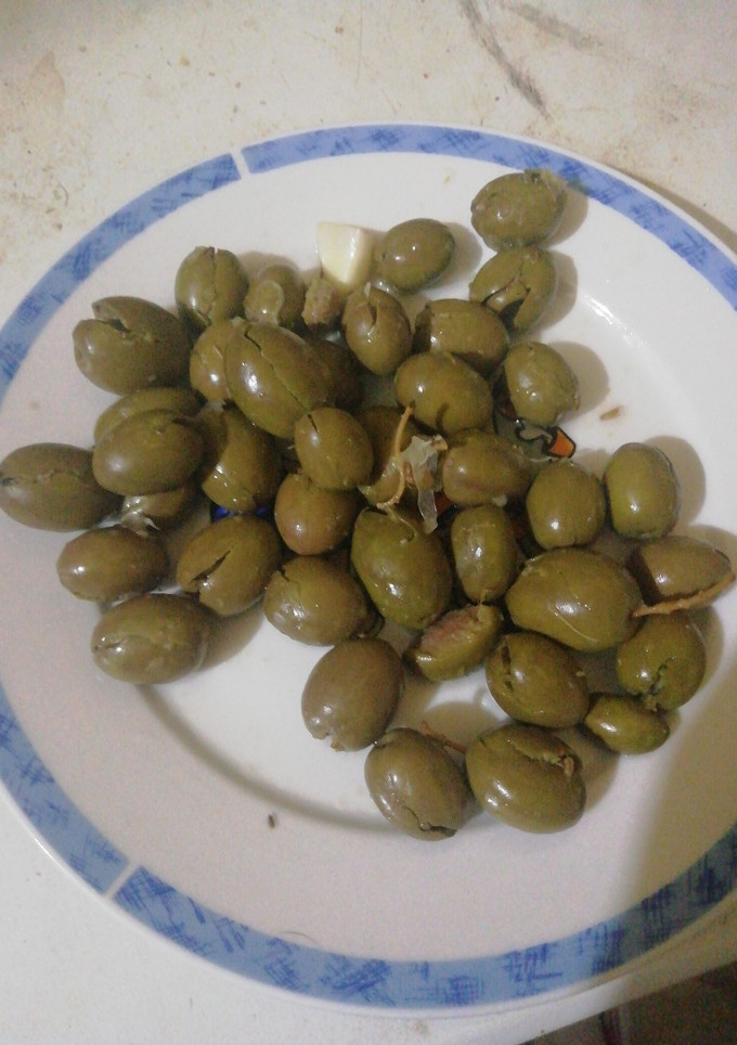 Una foto de Aceitunas aliñás