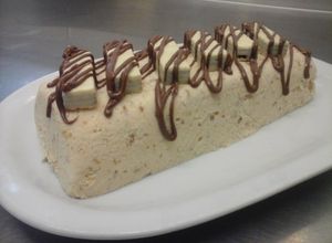 Una foto de Mousse de mantecol