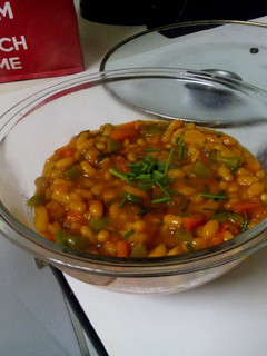 A picture of Beans my way.