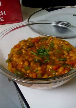 A picture of Beans my way.