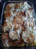 Tortilla de verduras gratinadas