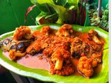 রুই কপির কালিয়া (Rui Kopir Kalia,recipe in Bengali)