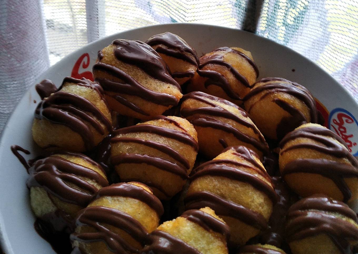 Greek donuts 3 bahan simple