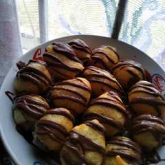 รูปของ Greek donuts 3 bahan simple