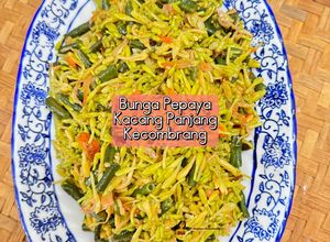 Foto resep Bunga Pepaya Kancang Panjang Kecombrang Nikmat (Ga Pahit)