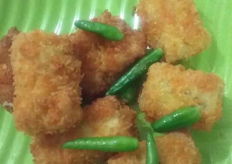 Bagaimana Membuat Nugget tahu sayur yang Bisa Manjain Lidah