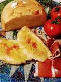 Pan en recipiente pyrex