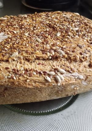 Una foto de Pan de harina integral