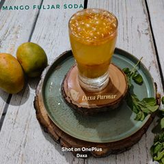 Kesar Mango Fuljar Soda A picture of Kesar Mango Fuljar Soda.