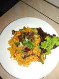Mie goreng slada merah