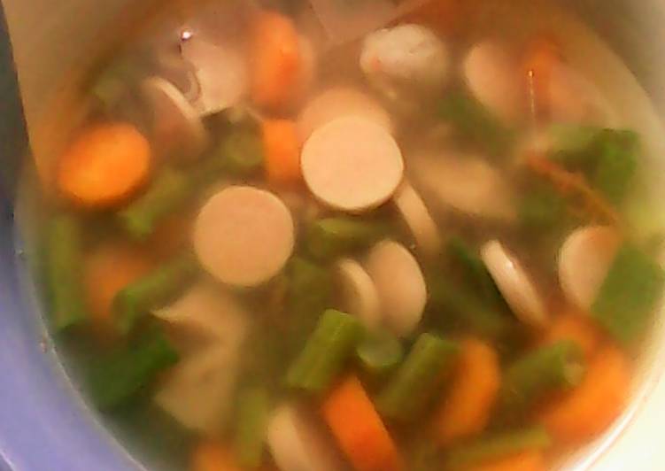 sayur sop simple/ Vegetable soup simple