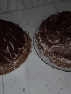 صورة لوصفة كيكة بكريمة الشانتيه