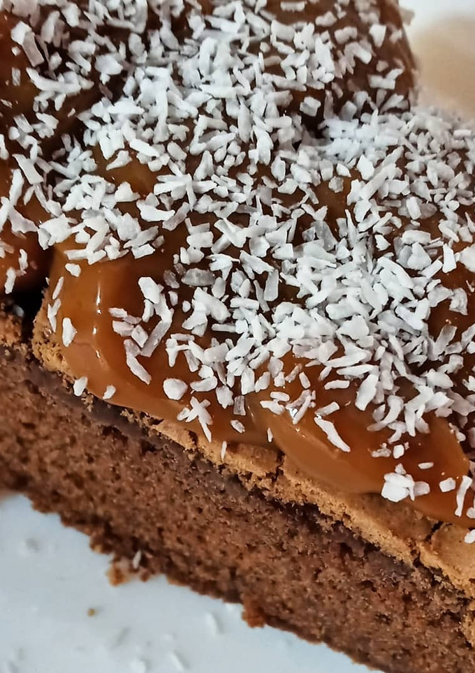 Una foto de Masa brownie