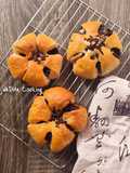 634. Roti Ubi Ungu Isi Cokelat