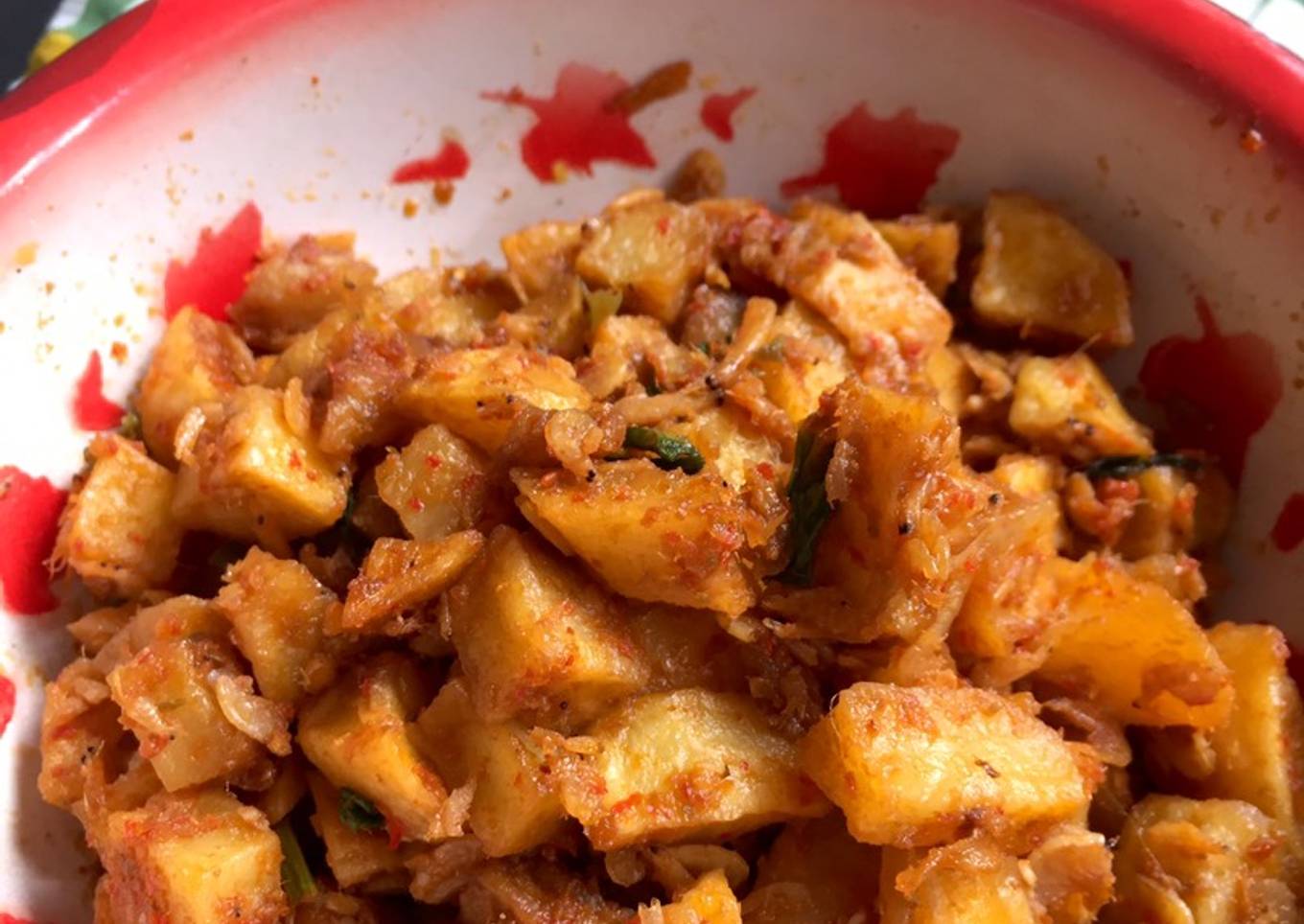 Balado Kentang dan Rebon π¦