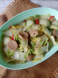 Foto resep Tumis Sawi Putih Bakso