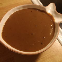 A picture of Brunsås till köttbullar.