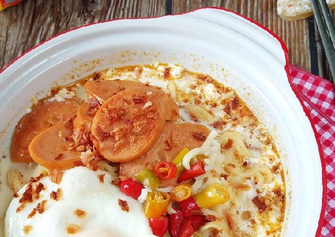 Resep Indomie Kuah Susu yang Menggugah Selera