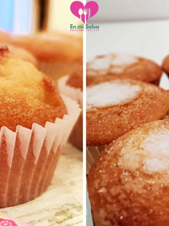 Una foto de Magdalenas de Nata ¡Con copete y sin copete!