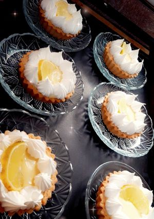 صورة لوصفة تارتولات الليمون 🍋👇