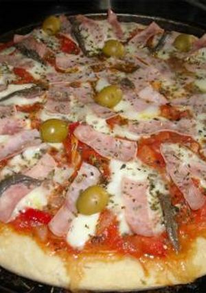 Una foto de Masa para pizza casera