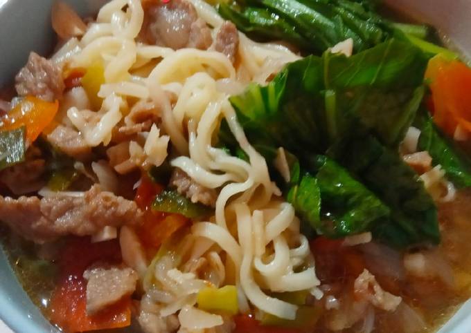 Easiest Way to Cook Delicious Mie daging kuah seger