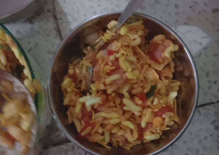 Recipe of Super Quick Homemade Bhel puri