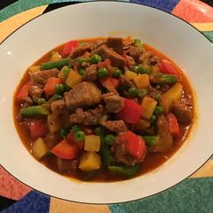 A picture of Filipino Menudo.