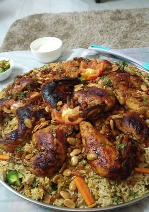 صورة لوصفة كبسة عربية
