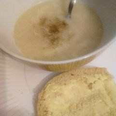 A picture of No Fuss no Frills Cabbage 🥬 & Leek Soup.