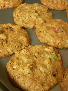 A picture of Christmas Fruitcake Cookies.