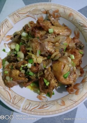 Foto resep Ayam Mentega Saus Tiram