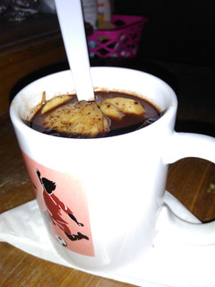 Foto resep Hot Chocolate with Banana Topping