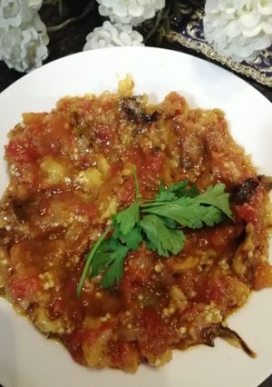 صورة لوصفة مطبق الباذنجان